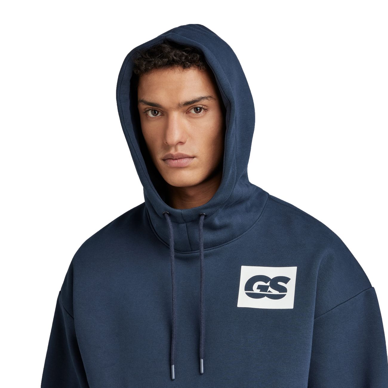 G-STAR RAW DENIM GS RAW BACK GRAPHIC HDD LOOSE Herren Kapuzenpullover - G-Star Raw Denim - SAGATOO - 8720347876824