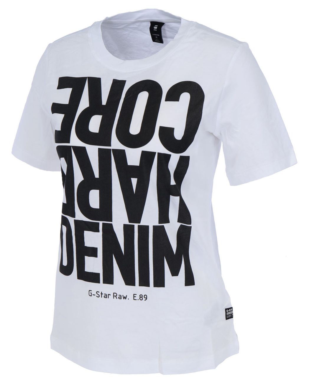 G-STAR RAW DENIM HARDCORE DENIM R T WMN Damen T-Shirt - G-Star Raw Denim - SAGATOO - 8720346238791