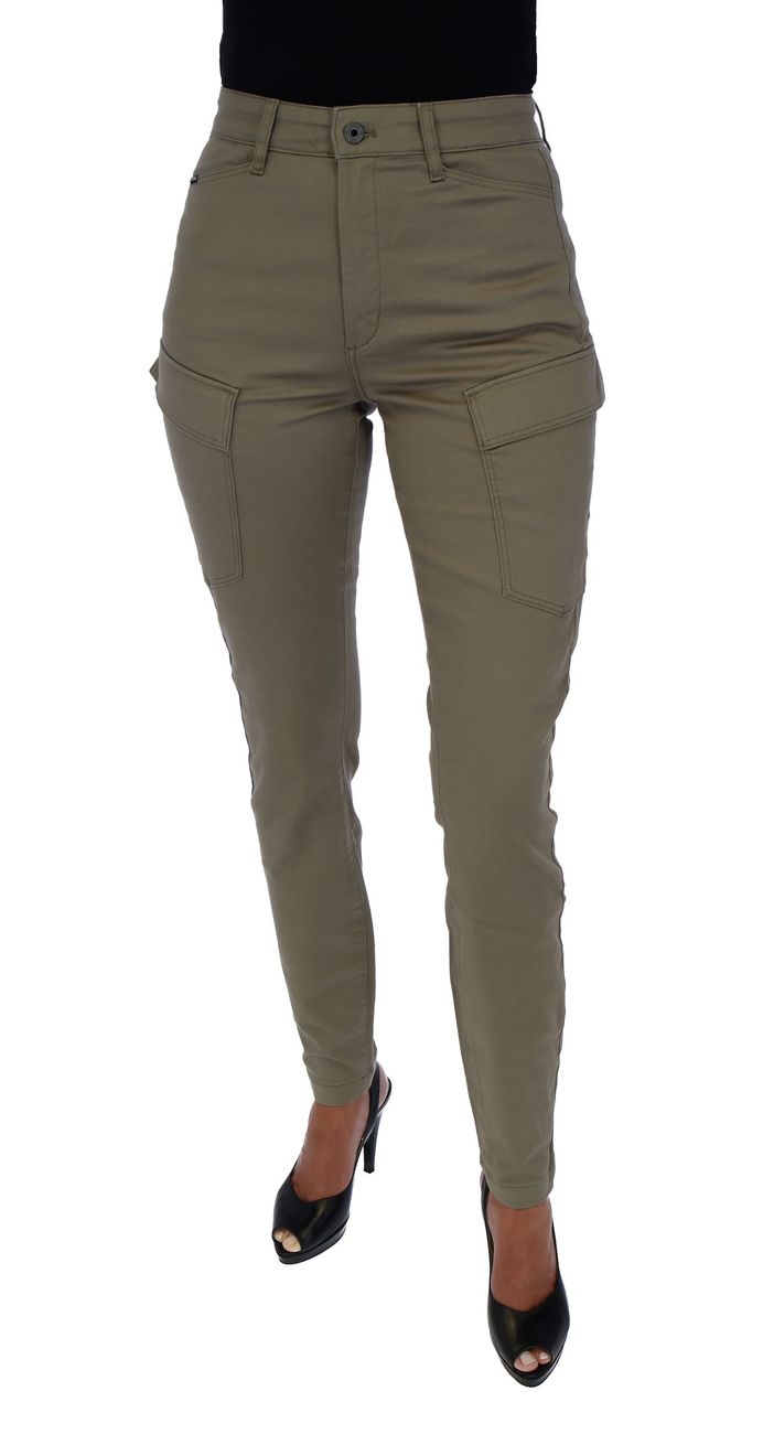 G-STAR RAW DENIM HIGH G-SHAPE CARGO SKINNY PANT Damen Cargohose - G-Star Raw Denim - SAGATOO - 8719772322136