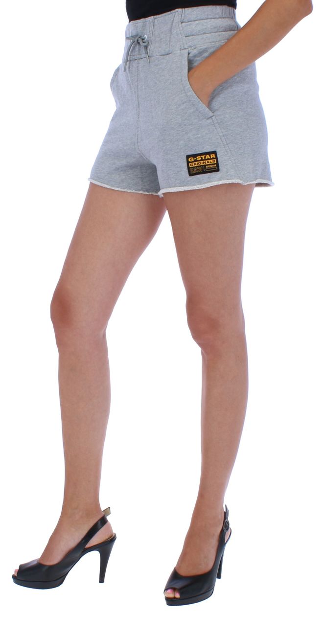 G-STAR RAW DENIM HIGH WAIST SW Damen Sweat Shorts - G-Star Raw Denim - SAGATOO - 8719769426663