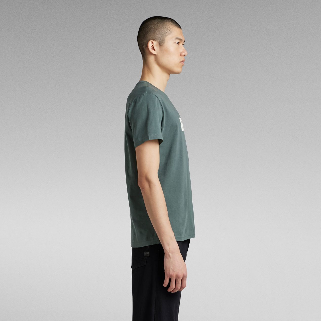 G-STAR RAW DENIM HOLORN R T Herren T-Shirt - G-Star Raw Denim - SAGATOO - 8720346856636