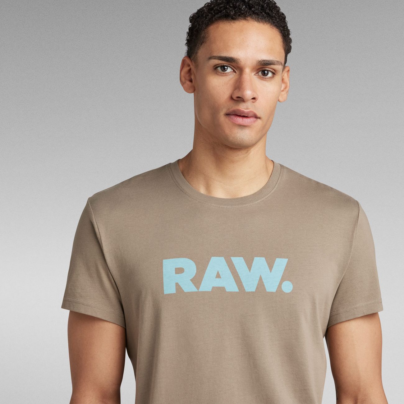 G-STAR RAW DENIM HOLORN R T Herren T-Shirt - G-Star Raw Denim - SAGATOO - 8720346856698