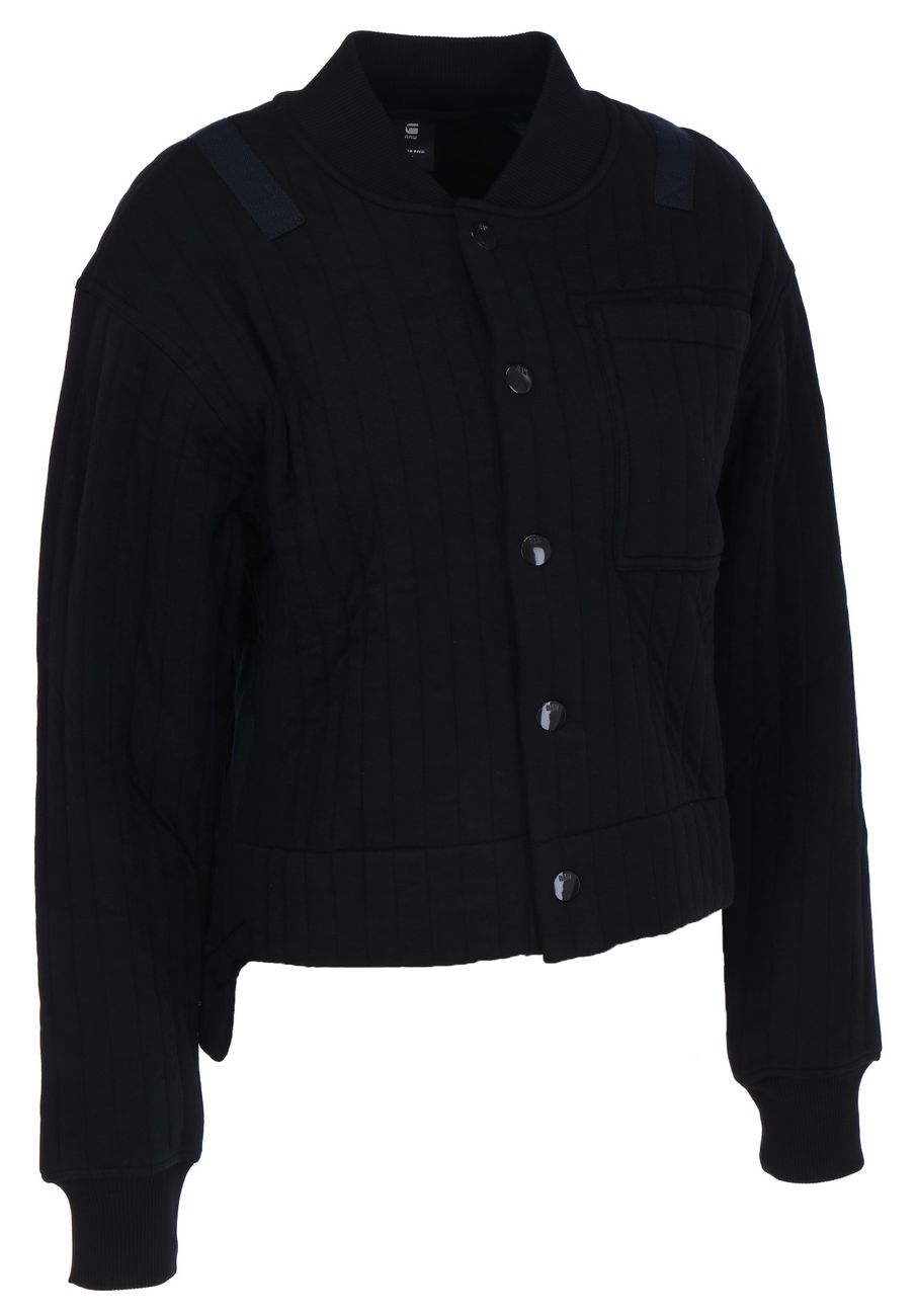 G-STAR RAW DENIM JACQUARD BOMBER JKT SW Damen Sweatjacke - G-Star Raw Denim - SAGATOO - 8719772910975