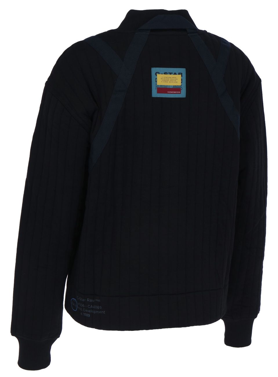 G-STAR RAW DENIM JACQUARD BOMBER JKT SW Damen Sweatjacke - G-Star Raw Denim - SAGATOO - 8719772910975