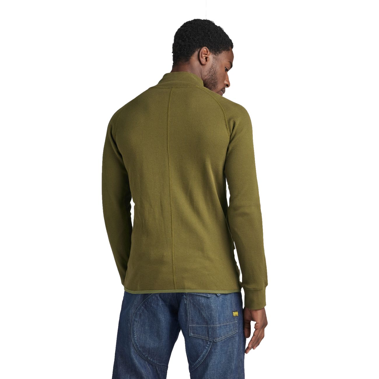 G-STAR RAW DENIM JIRGI ZIP TWEETER SLIM L/S Herren Sweatshirt Zipjacke - G-Star Raw Denim - SAGATOO - 8720347773376