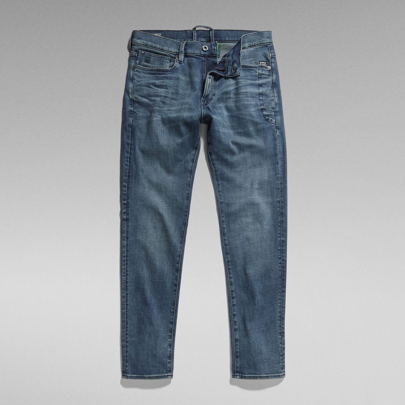 G-STAR RAW DENIM LANCET SKINNY Faded Cascade Herren Jeans - G-Star Raw Denim - SAGATOO - 8719772819711