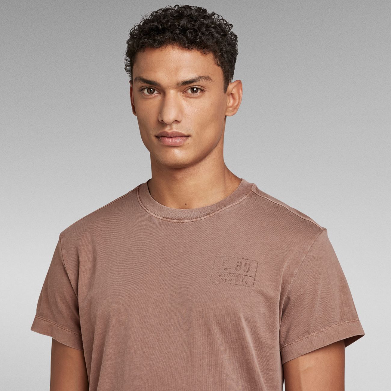 G-STAR RAW DENIM LASH BADGES R T Herren T-Shirt - G-Star Raw Denim - SAGATOO - 8720347473856