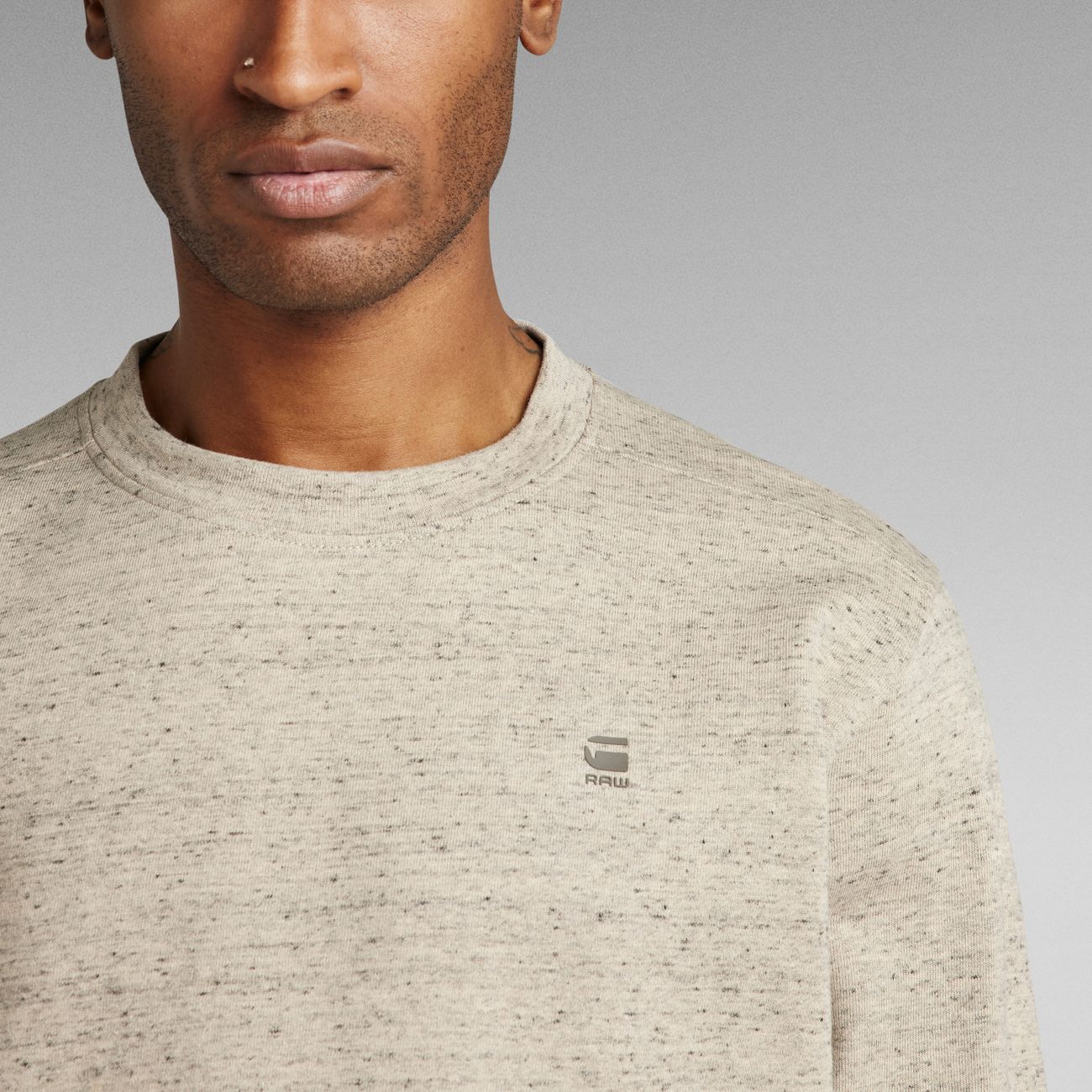 G-STAR RAW DENIM LASH R SW L/S Herren Sweatshirt - G-Star Raw Denim - SAGATOO - 8719772548406