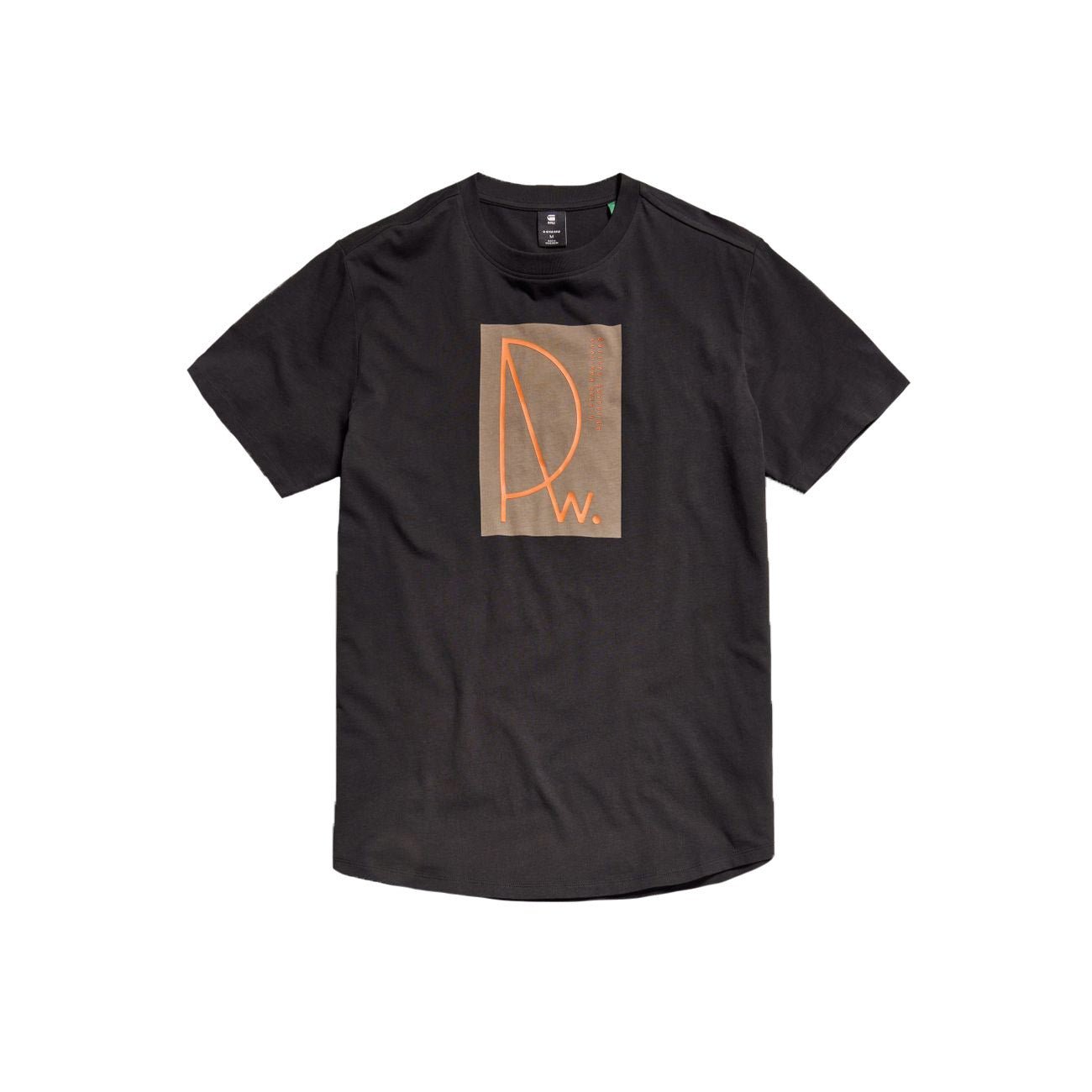 G-STAR RAW DENIM LASH RAW GRAPHIC R T Herren T-Shirt - G-Star Raw Denim - SAGATOO - 8720346866598