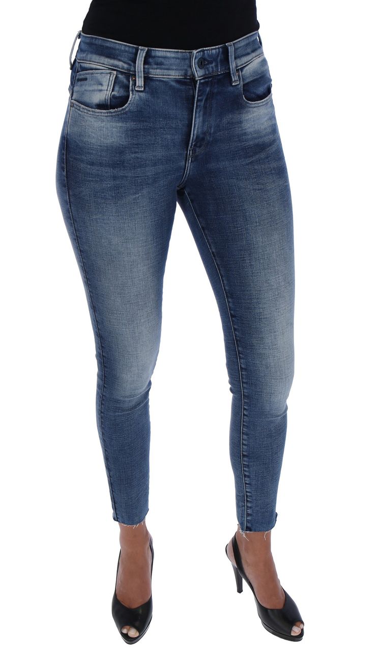 G-STAR RAW DENIM LHANA SKINNY ANKLE Damen Jeans - G-Star Raw Denim - SAGATOO - 8719771961411