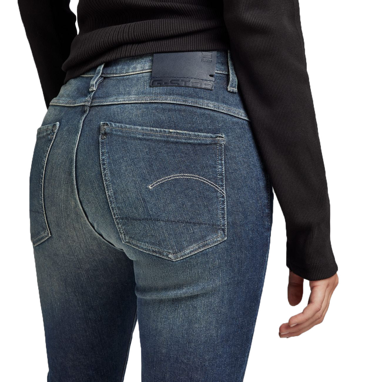 G-STAR RAW DENIM LHANA SKINNY Damen Jeans - G-Star Raw Denim - SAGATOO - 8720346668659