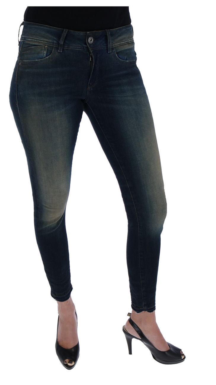 G-STAR RAW DENIM LYNN MID SKINNY RP ANKLE Damen Jeans - G-Star Raw Denim - SAGATOO - 8719769780772