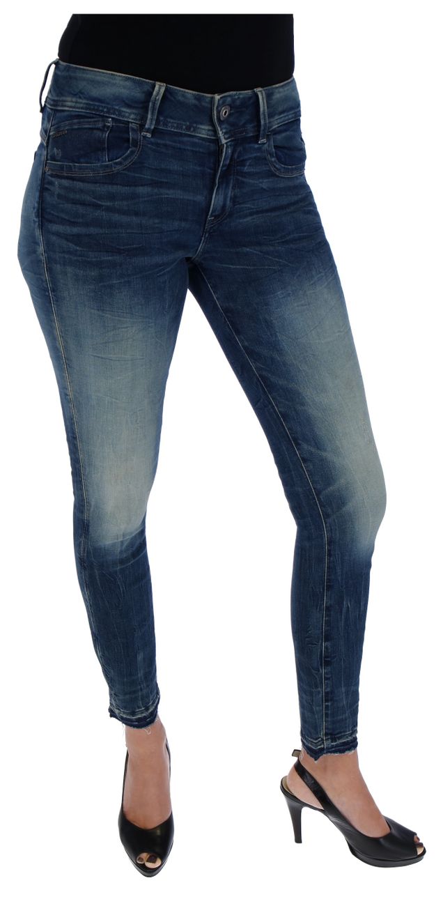 G-STAR RAW DENIM LYNN MID SKINNY RP ANKLE Damen Jeans - G-Star Raw Denim - SAGATOO - 8719769780772