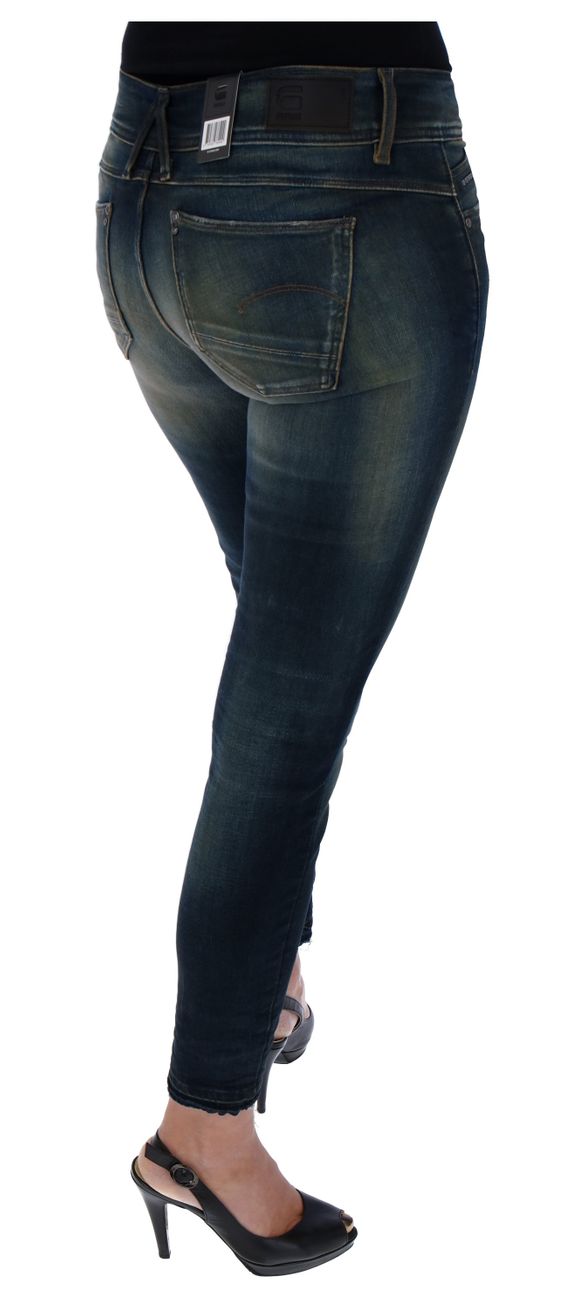 G-STAR RAW DENIM LYNN MID SKINNY RP ANKLE Damen Jeans - G-Star Raw Denim - SAGATOO - 8719769780772