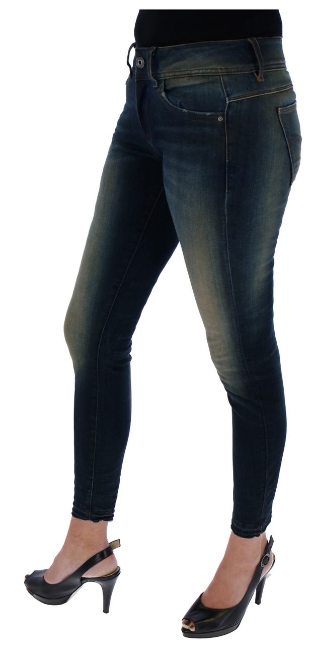 G-STAR RAW DENIM LYNN MID SKINNY RP ANKLE Damen Jeans - G-Star Raw Denim - SAGATOO - 8719769780772