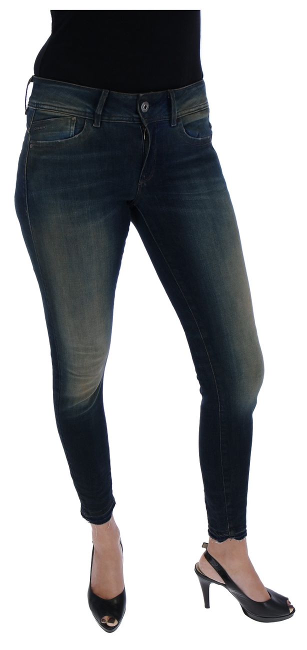 G-STAR RAW DENIM LYNN MID SKINNY RP ANKLE Damen Jeans - G-Star Raw Denim - SAGATOO - 8719769780772