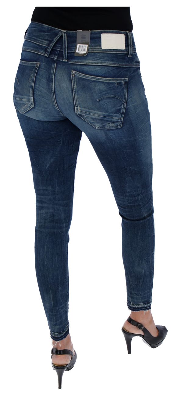 G-STAR RAW DENIM LYNN MID SKINNY RP ANKLE Damen Jeans - G-Star Raw Denim - SAGATOO - 8719769781168