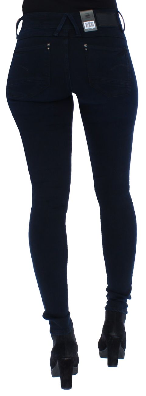 G-Star Raw Denim Lynn Mid Super Skinny Damen Jeans - G-Star Raw Denim - SAGATOO - 8719768271486