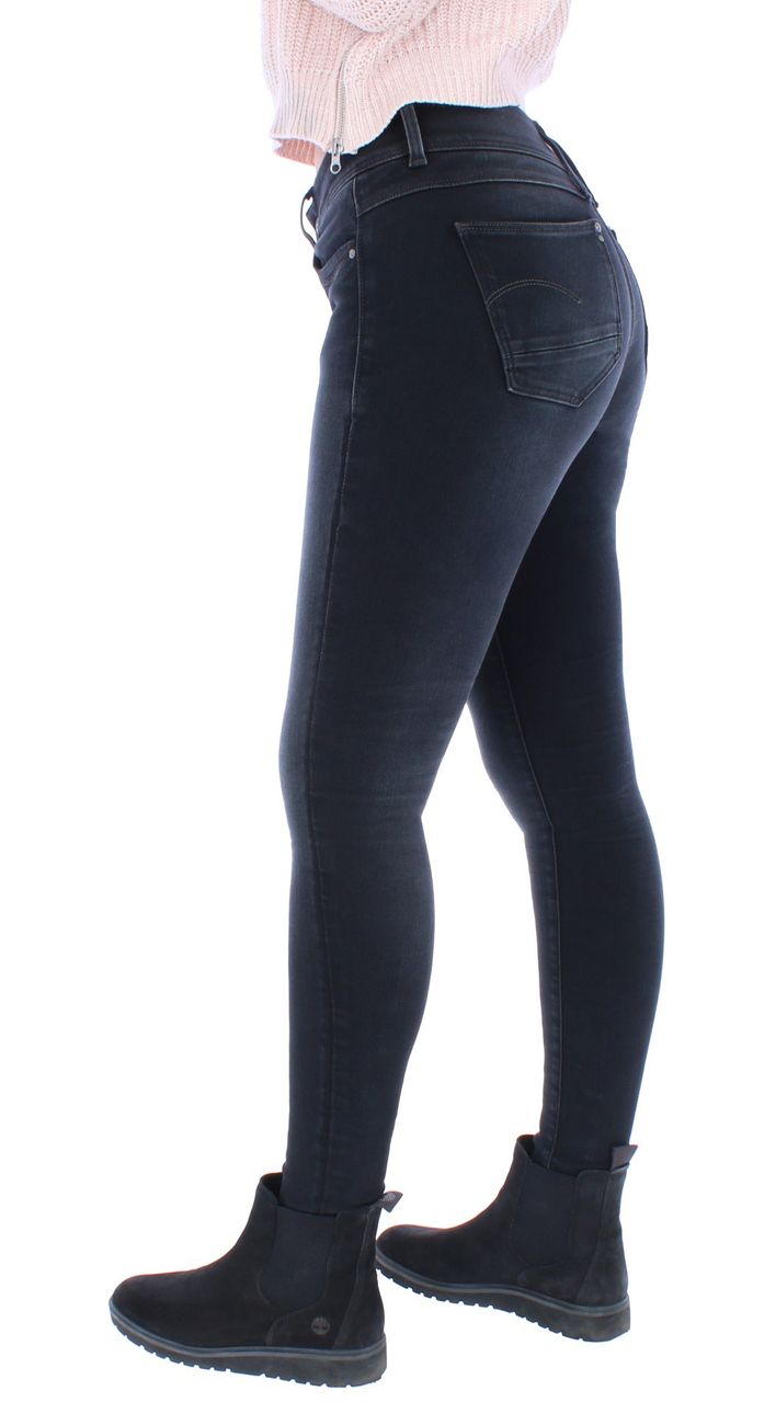 G-STAR RAW DENIM LYNN Mid Super Skinny Damen Jeans Ultimate Stretch - G-Star Raw Denim - SAGATOO - 8719768097277