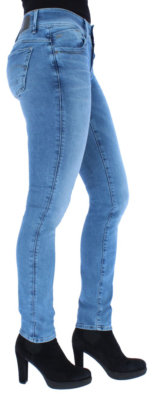 G-Star Raw Denim Lynn Mid Waist Damen Skinny Jeans - G-Star Raw Denim - SAGATOO - 8718604982982
