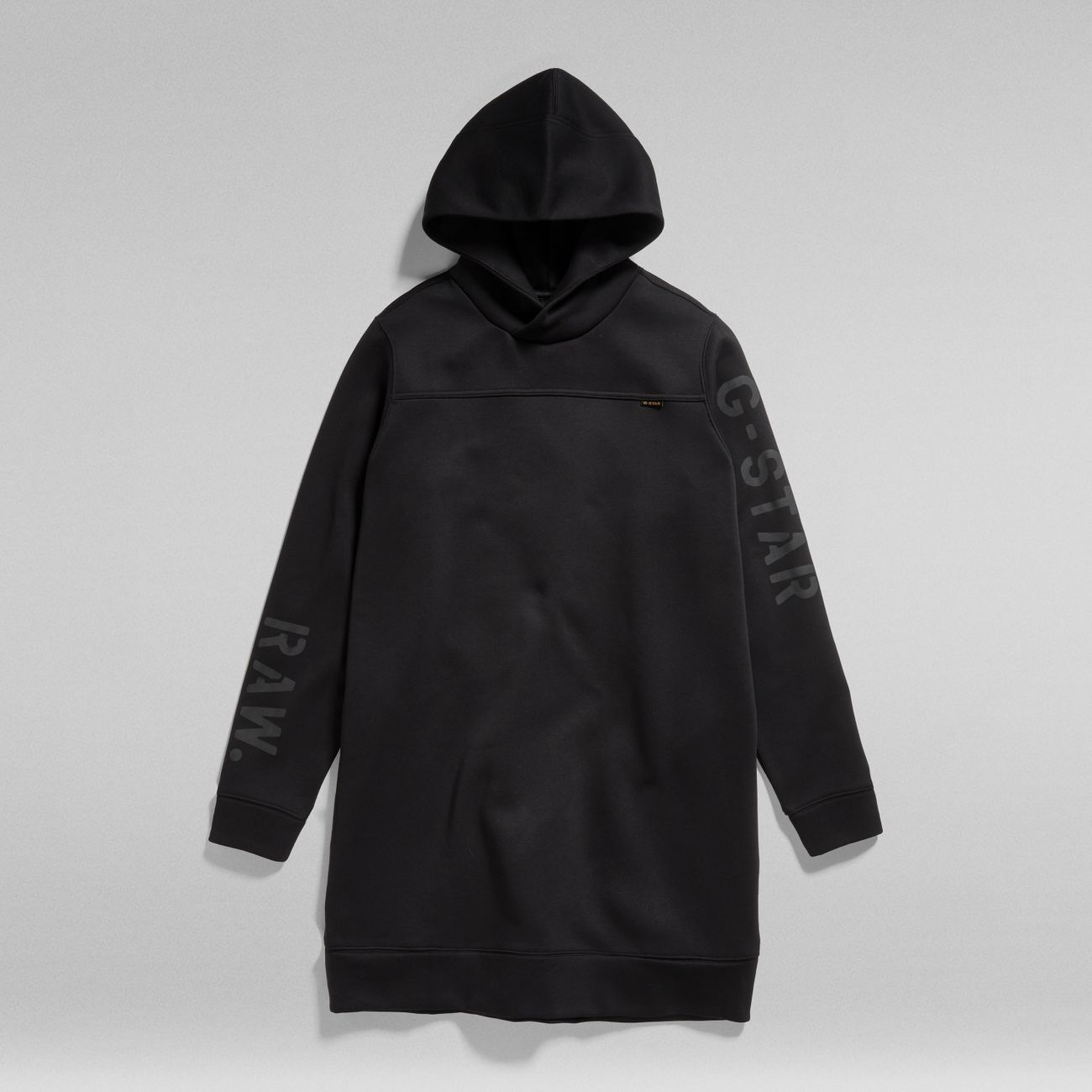 G-STAR RAW DENIM MULTI GRAPHIC LOOSE HOODED SWEAT KLEID Damen Sweatshirtkleid - G-Star Raw Denim - SAGATOO - 8720346759678