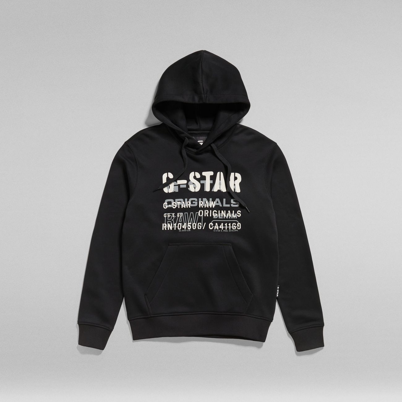 G-STAR RAW DENIM MULTI LAYER ORIGINALS HOODED Herren Sweatshirt - G-Star Raw Denim - SAGATOO - 8720346756721