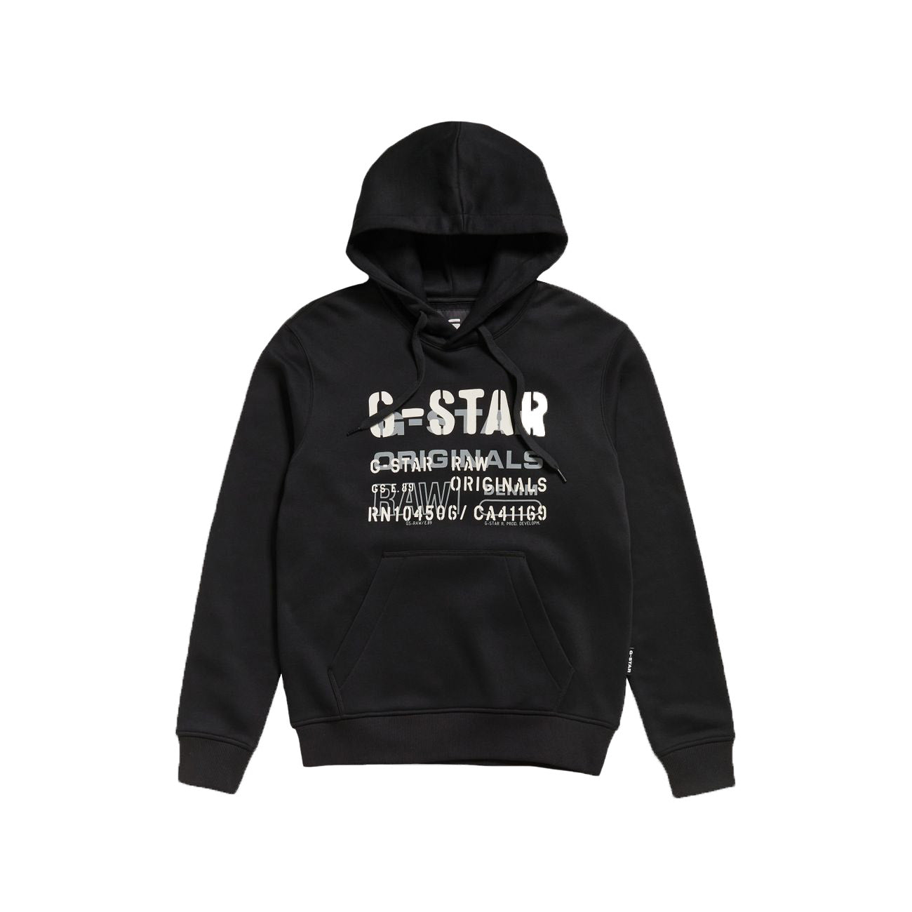 G-STAR RAW DENIM MULTI LAYER ORIGINALS HOODED Herren Sweatshirt - G-Star Raw Denim - SAGATOO - 8720346756721