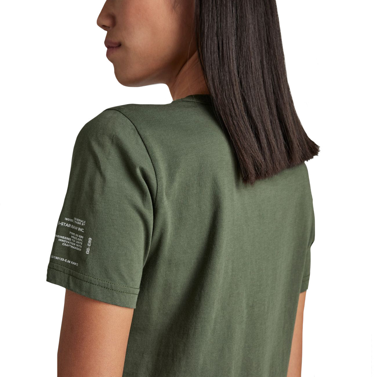 G-STAR RAW DENIM MYSID R T OPTIC SLIM Damen T-Shirt - G-Star Raw Denim - SAGATOO - 8719772907548