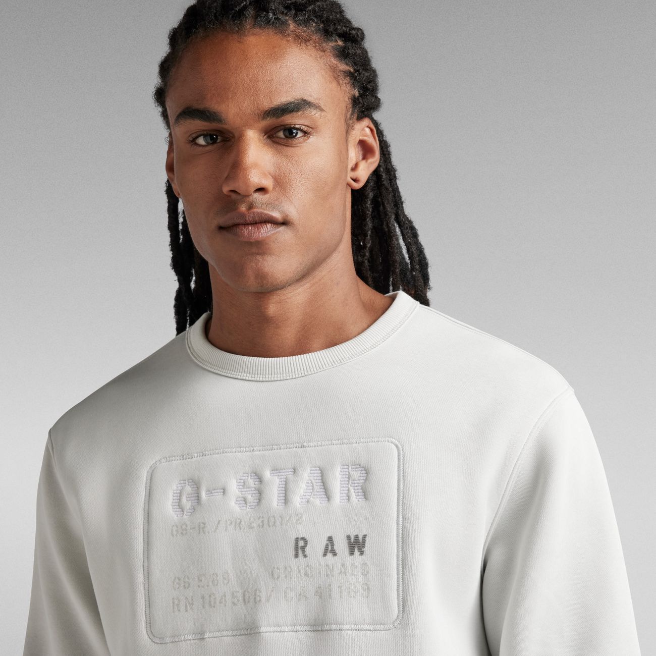 G-STAR RAW DENIM ORIGINAL R SWEATSHIRT Herren Sweatshirt - G-Star Raw Denim - SAGATOO - 8720347216934