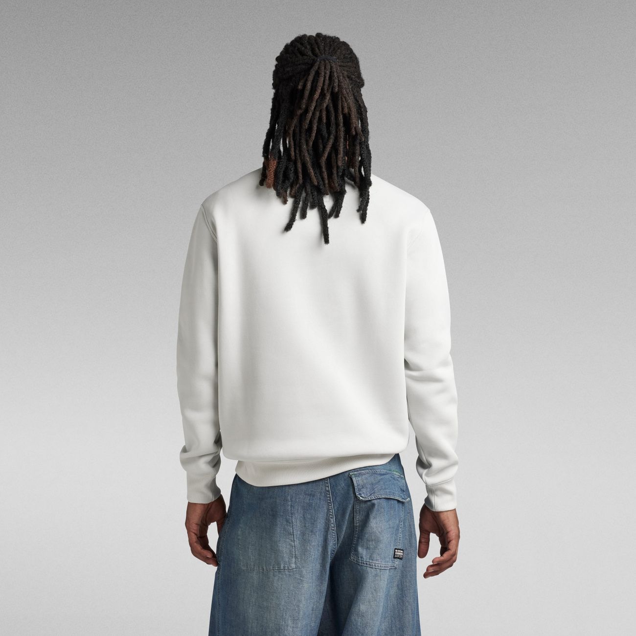 G-STAR RAW DENIM ORIGINAL R SWEATSHIRT Herren Sweatshirt - G-Star Raw Denim - SAGATOO - 8720347216934