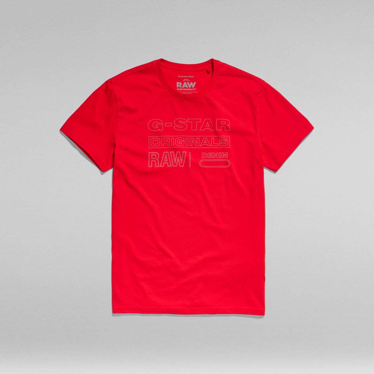 G-STAR RAW DENIM ORIGINALS R T Herren T-Shirt - G-Star Raw Denim - SAGATOO - 8720347224038