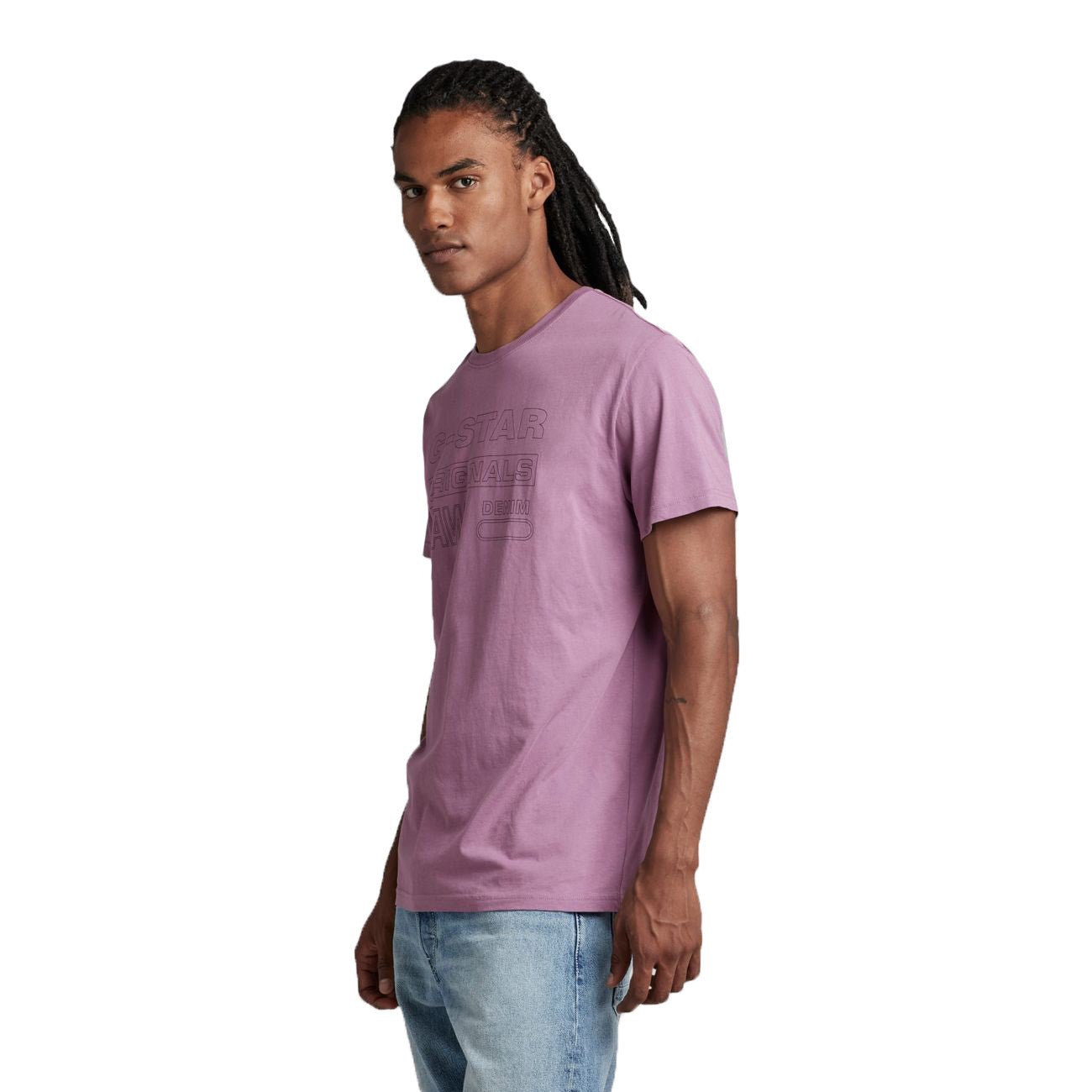 G-STAR RAW DENIM ORIGINALS R T Herren T-Shirt - G-Star Raw Denim - SAGATOO - 8720347427064