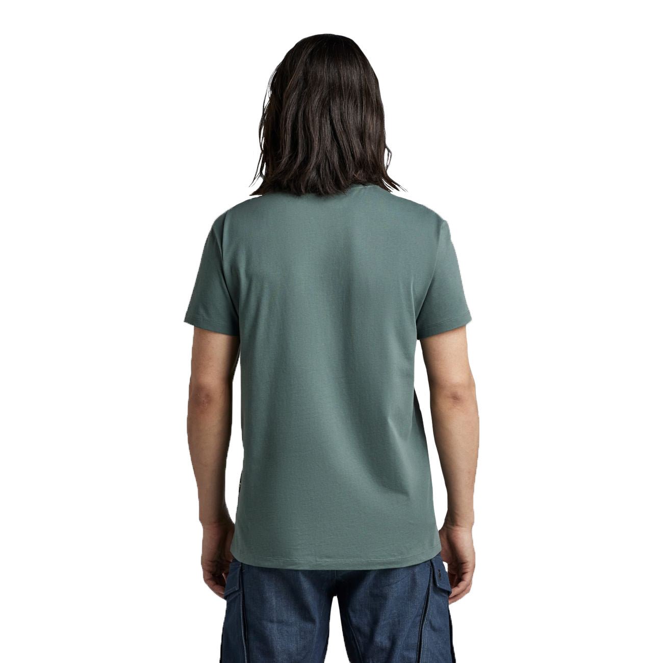 G-STAR RAW DENIM ORIGINALS STAMP R T Herren T-Shirt - G-Star Raw Denim - SAGATOO - 8720346866727