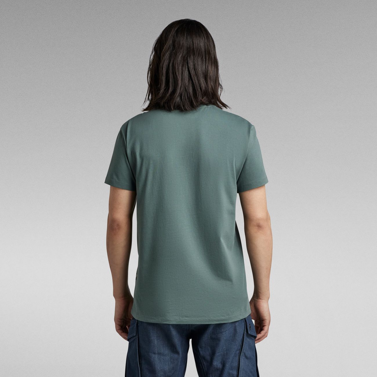 G-STAR RAW DENIM ORIGINALS STAMP R T Herren T-Shirt - G-Star Raw Denim - SAGATOO - 8720346866727