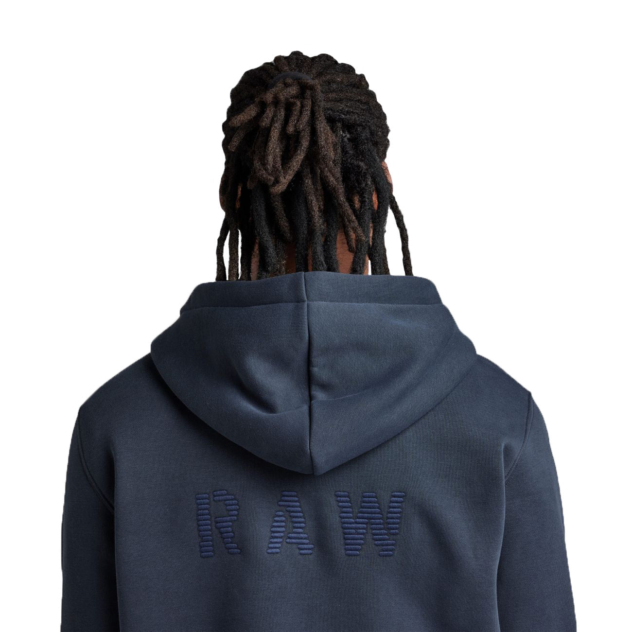 G-STAR RAW DENIM RAW EMBRO HOODED SWEAT Herren Kapuzenpullover - G-Star Raw Denim - SAGATOO - 8720347216569