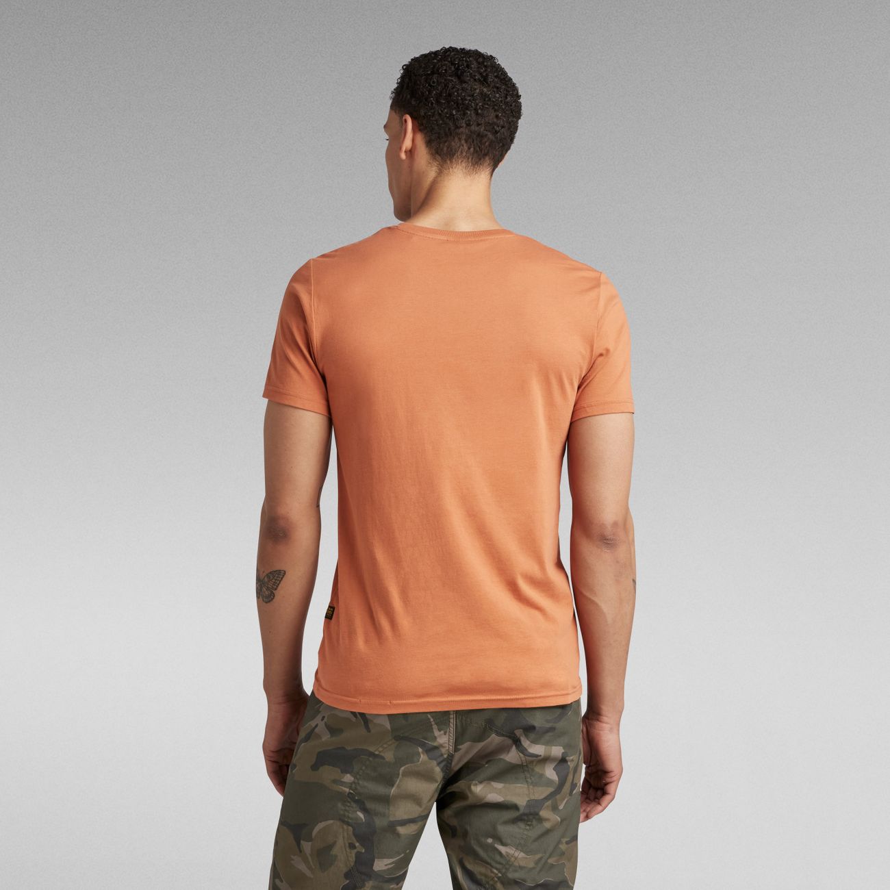 G-STAR RAW DENIM RAW ORIGINALS SLIM R T Herren T-Shirt - G-Star Raw Denim - SAGATOO - 8720346856834