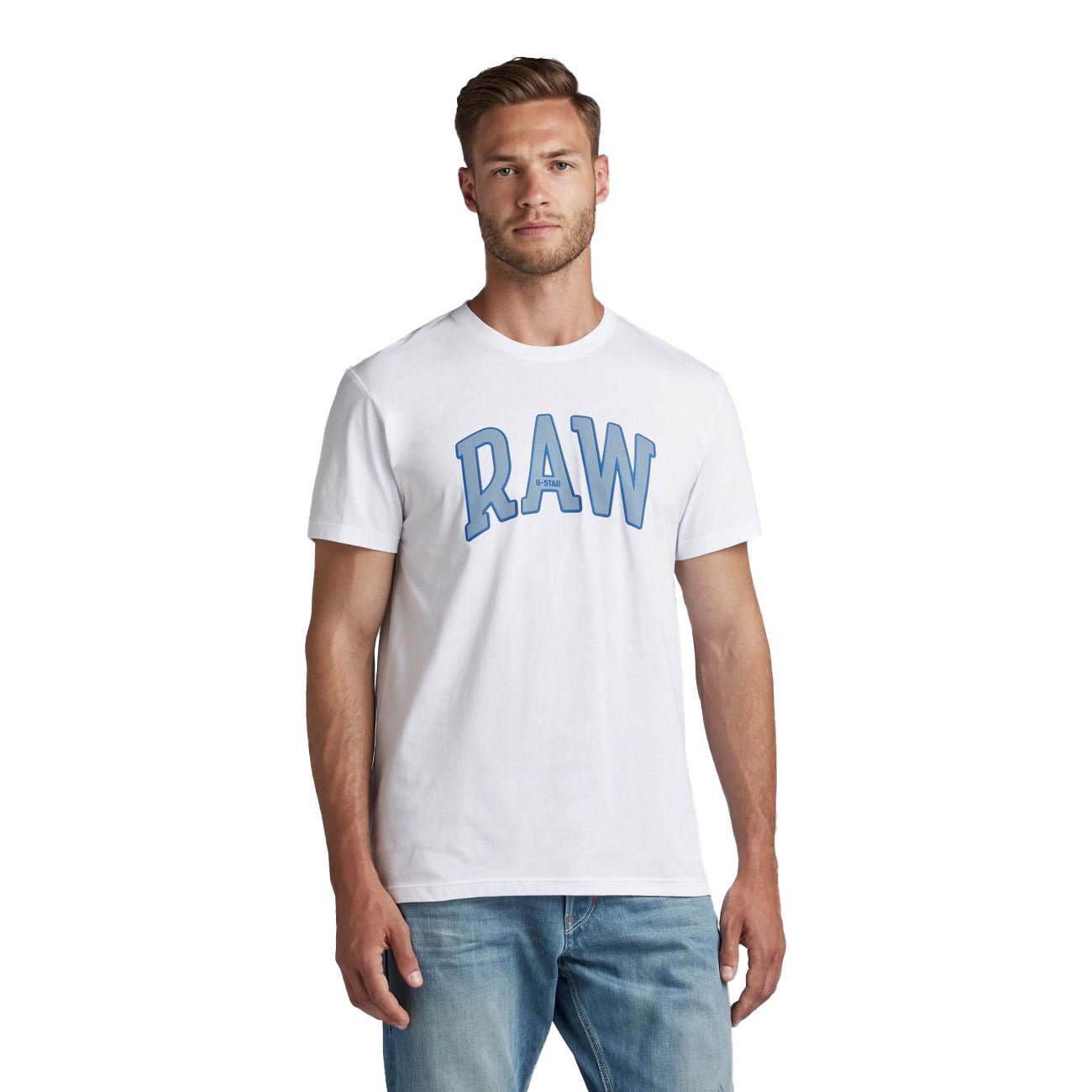 G-STAR RAW DENIM RAW UNIVERSITY R T Herren T-Shirt - G-Star Raw Denim - SAGATOO - 8720347228418