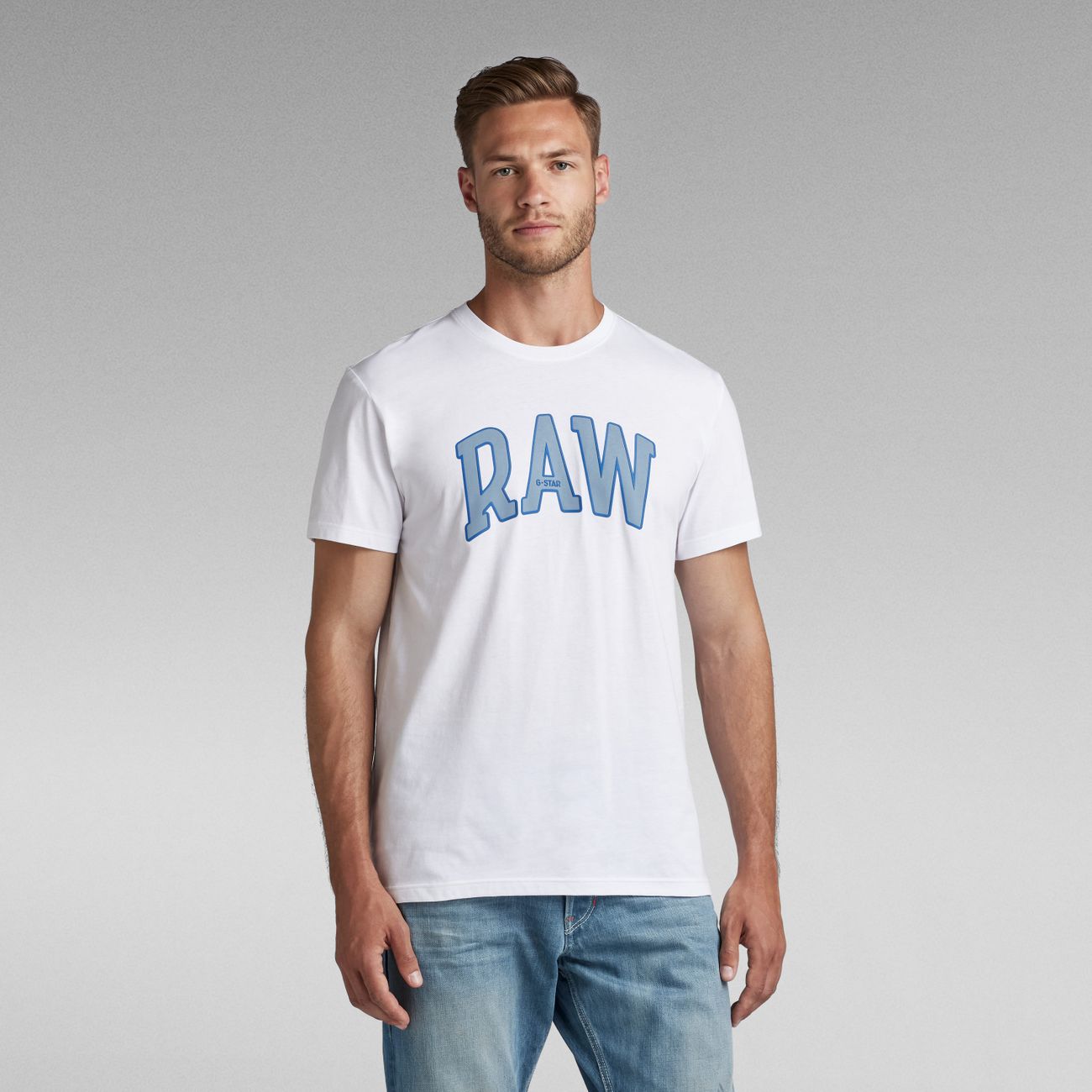 G-STAR RAW DENIM RAW UNIVERSITY R T Herren T-Shirt - G-Star Raw Denim - SAGATOO - 8720347228418