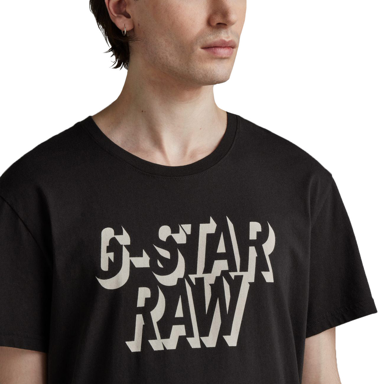 G-STAR RAW DENIM RETRO SHADOW GRAPHIC R T Herren T-Shirt - G-Star Raw Denim - SAGATOO - 8720346753492
