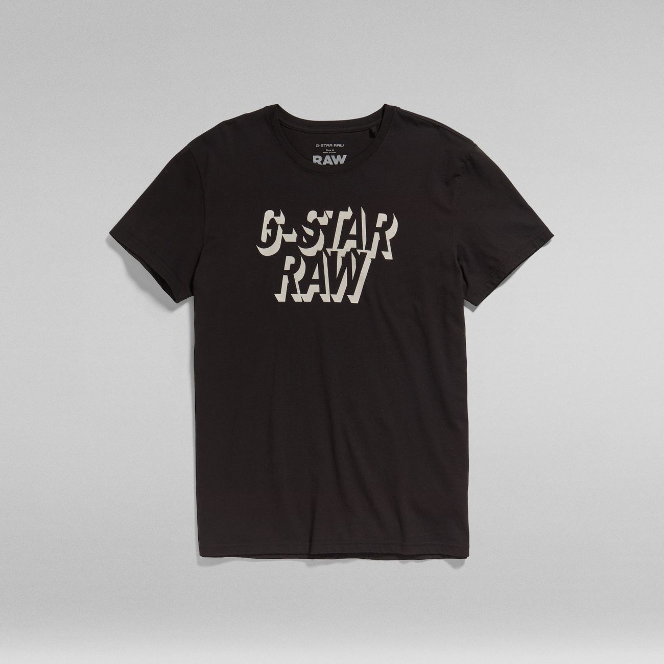 G-STAR RAW DENIM RETRO SHADOW GRAPHIC R T Herren T-Shirt - G-Star Raw Denim - SAGATOO - 8720346753492