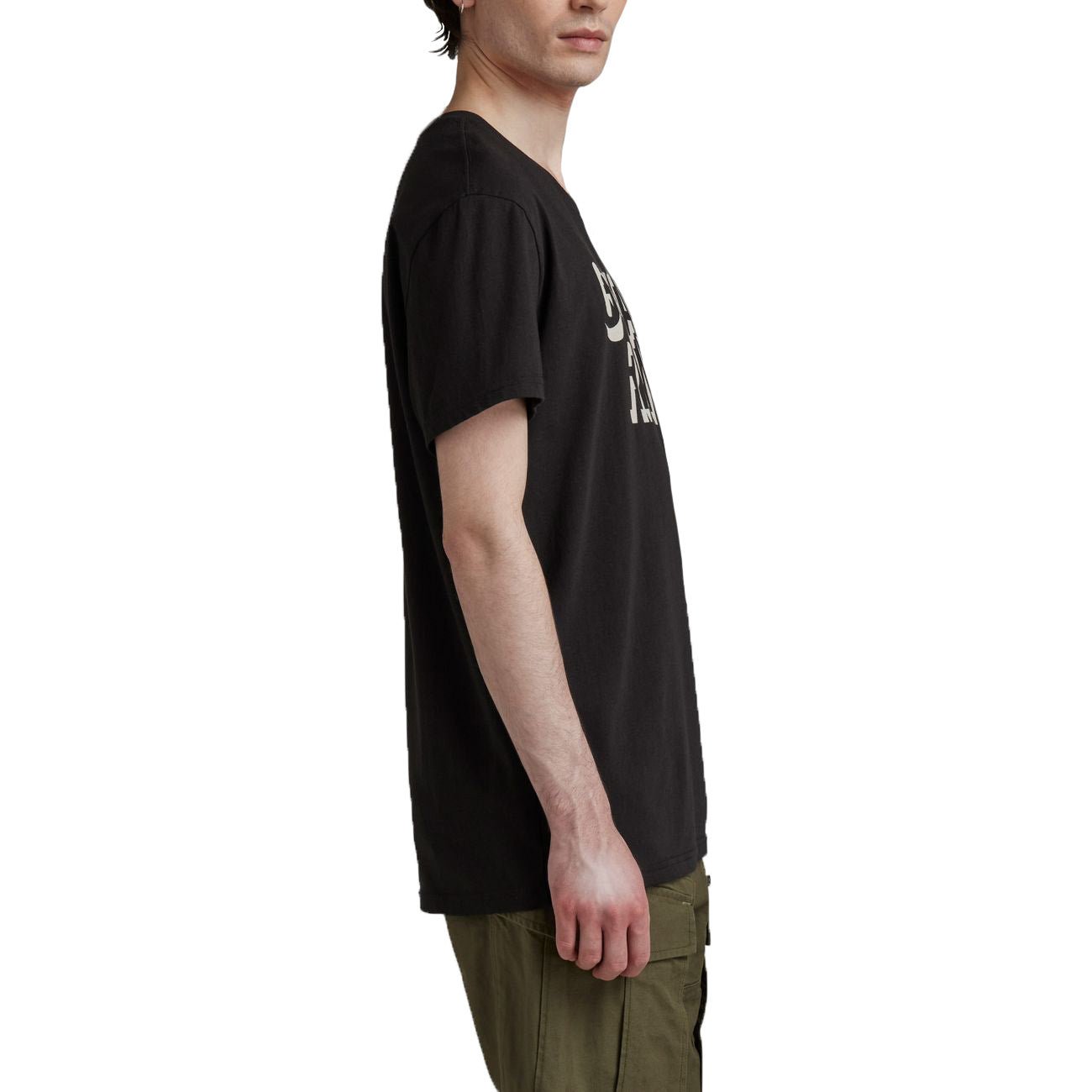 G-STAR RAW DENIM RETRO SHADOW GRAPHIC R T Herren T-Shirt - G-Star Raw Denim - SAGATOO - 8720346753492