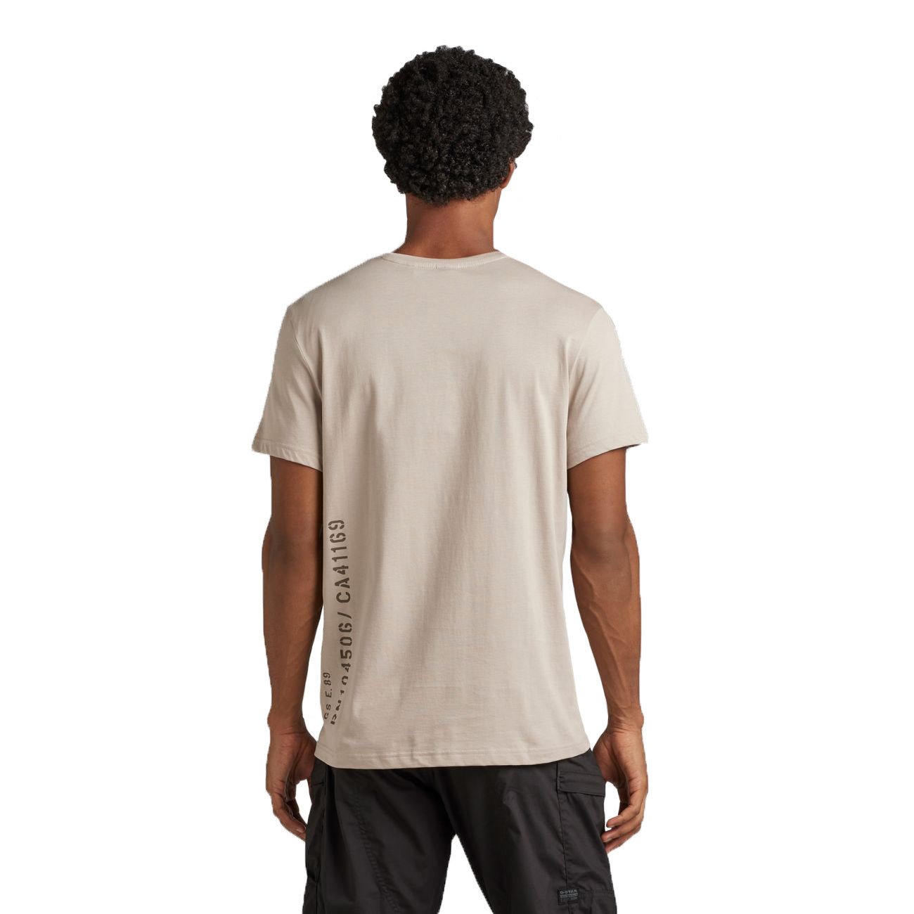 G-STAR RAW DENIM SIDE STENCIL R T Herren T-Shirt - G-Star Raw Denim - SAGATOO - 8720347427705