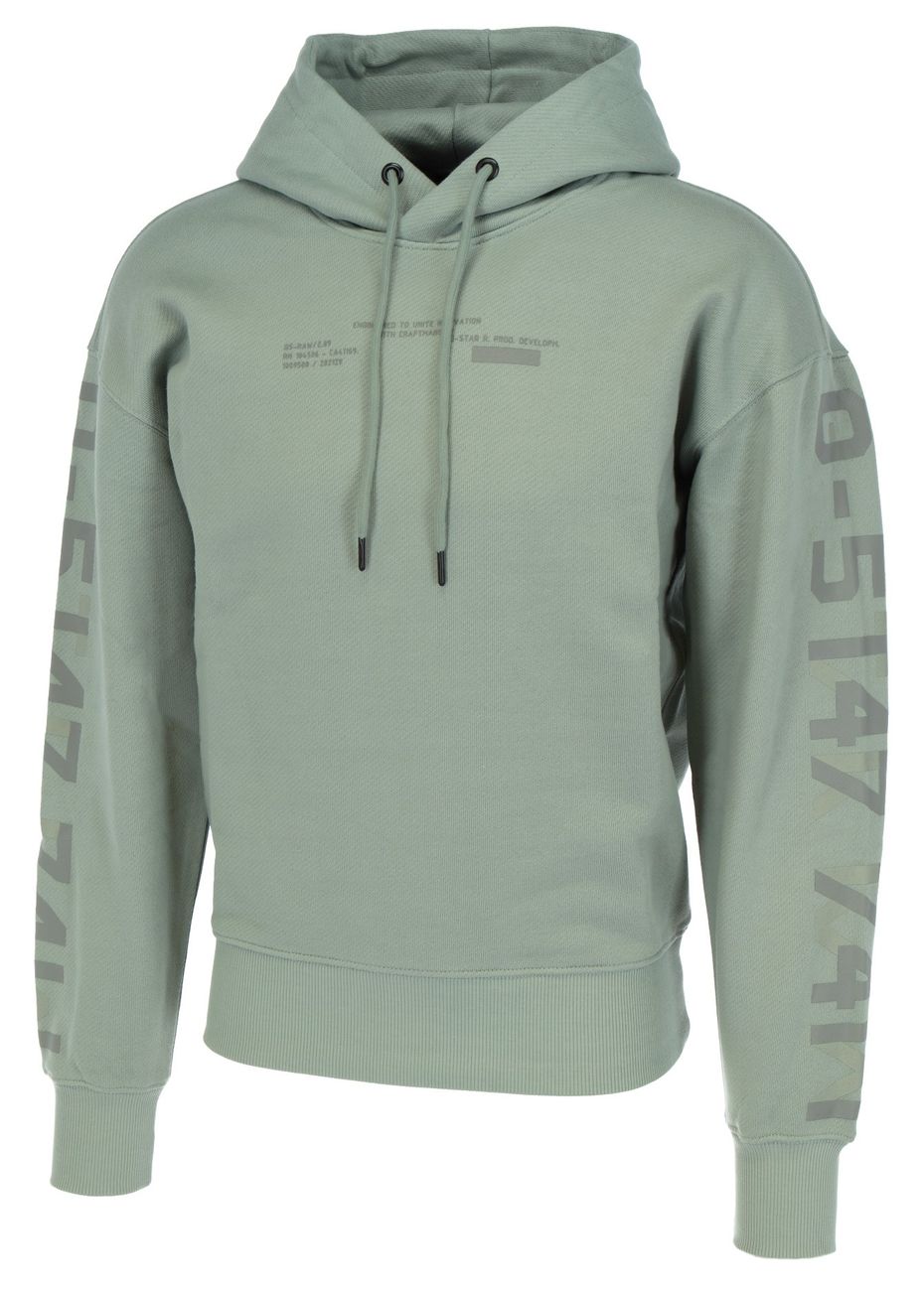 G-STAR RAW DENIM SLEEVE GRAPHICS LOOSE HDD SW Herren Kapuzenpullover - G-Star Raw Denim - SAGATOO - 8719772925078