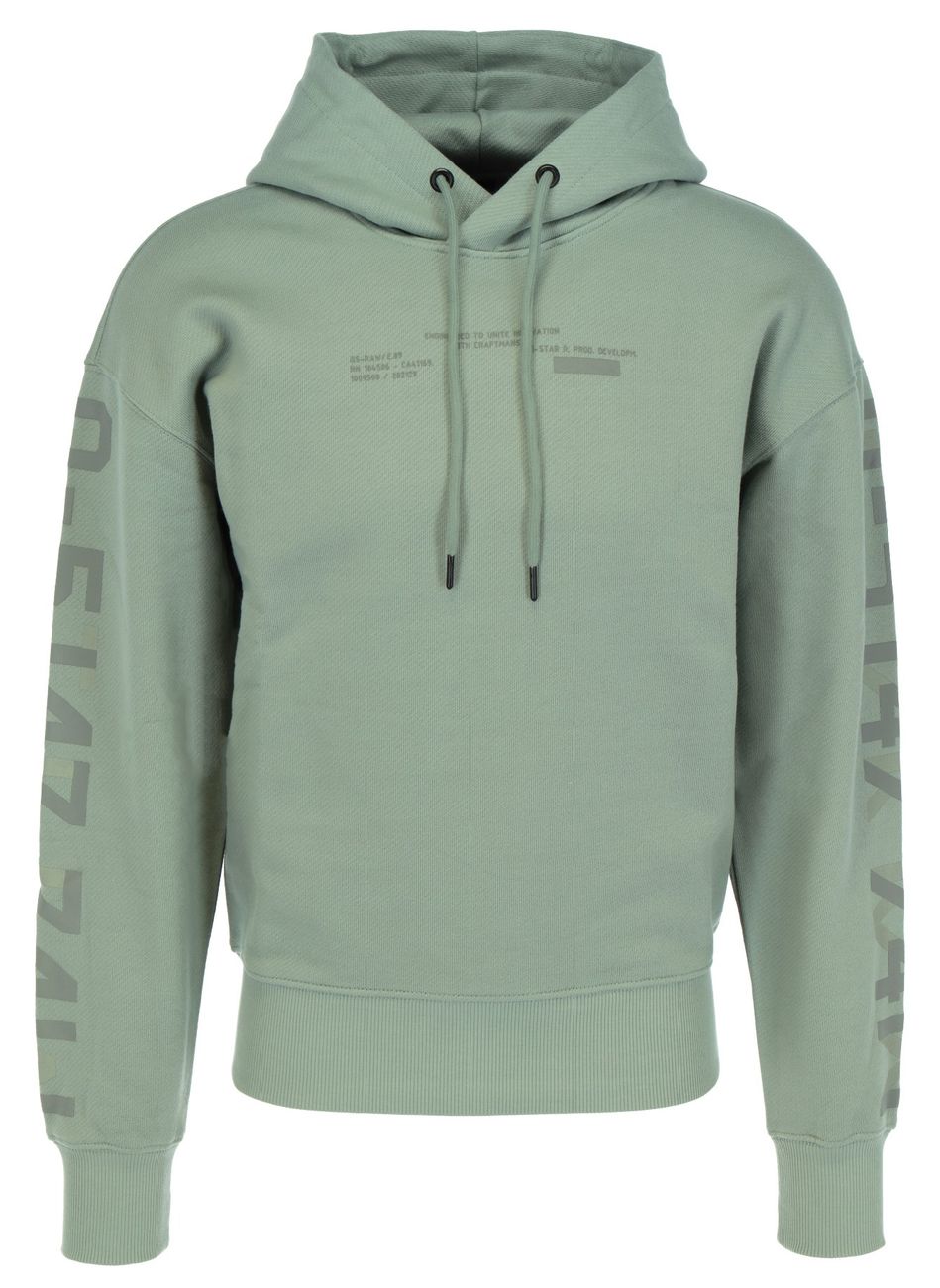 G-STAR RAW DENIM SLEEVE GRAPHICS LOOSE HDD SW Herren Kapuzenpullover - G-Star Raw Denim - SAGATOO - 8719772925078