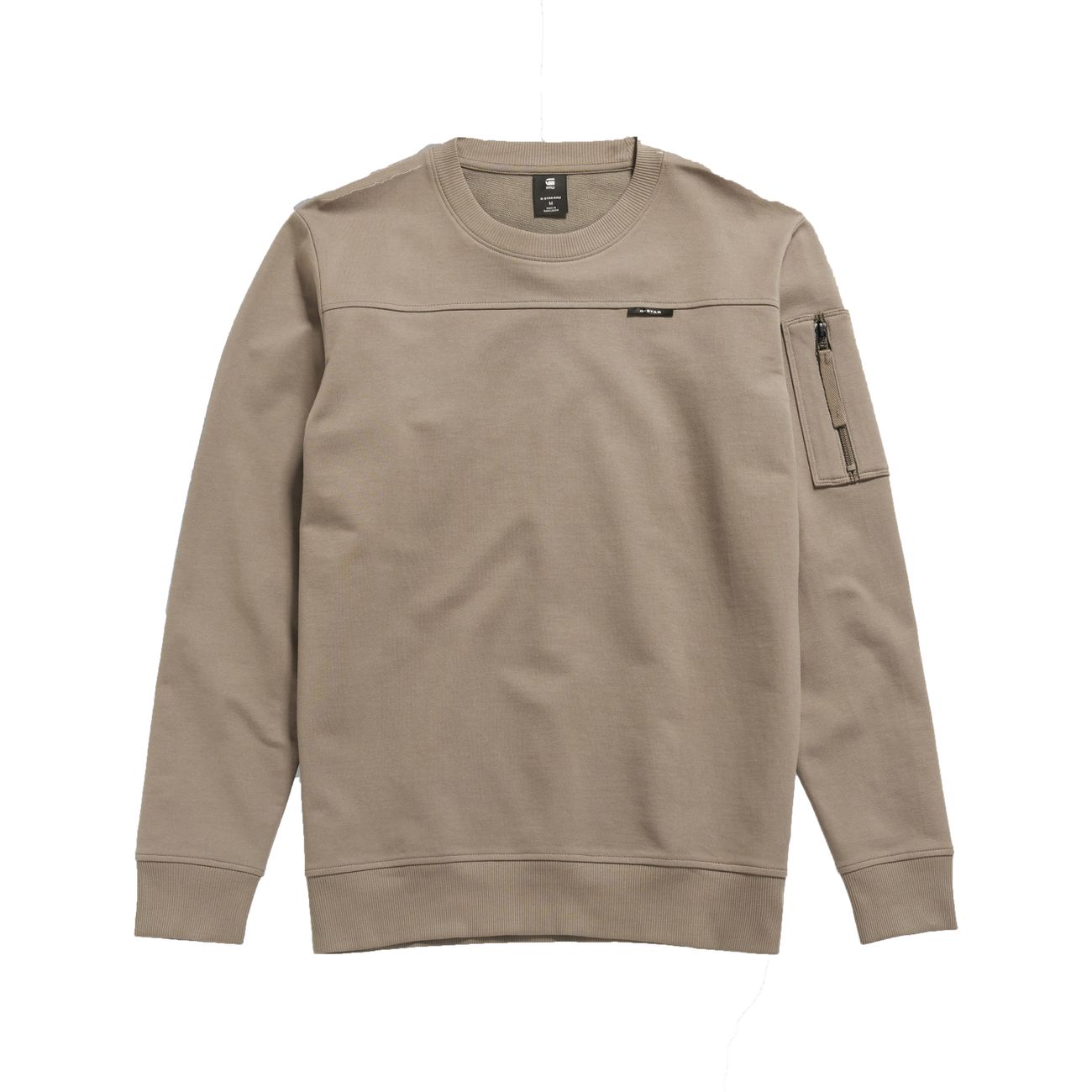 G-STAR RAW DENIM SLEEVE POCKET TWEETER Herren Sweatshirt - G-Star Raw Denim - SAGATOO - 8720347878750