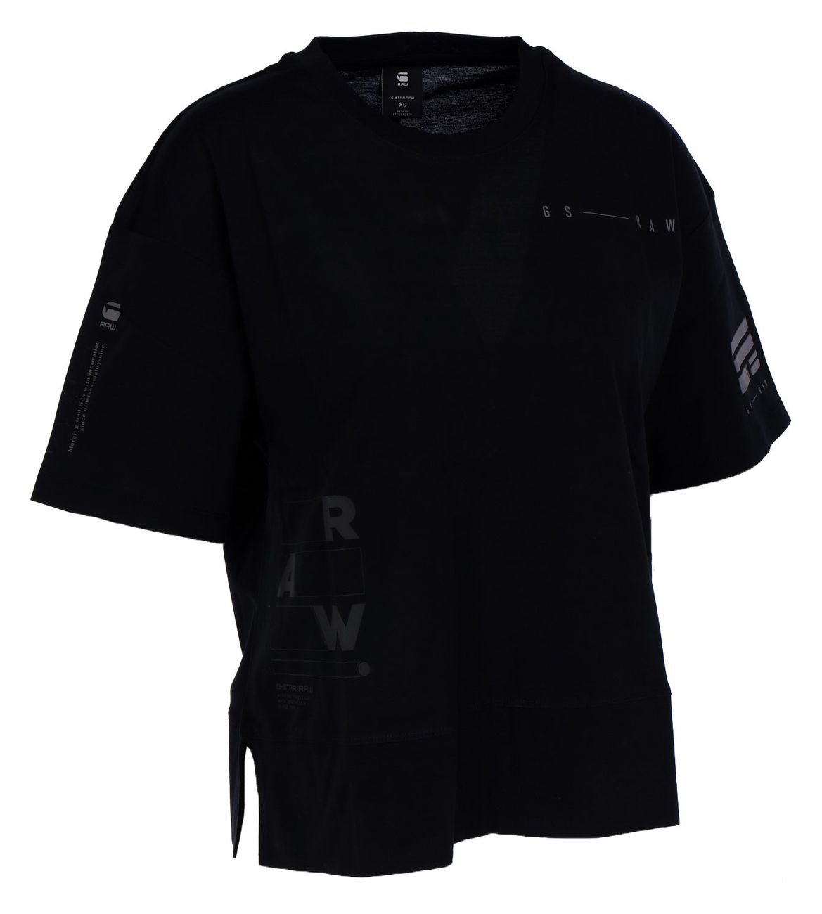 G-STAR RAW DENIM SMALL GR CARRNI R LOOSE T Damen T-Shirt - G-Star Raw Denim - SAGATOO - 8719771078942