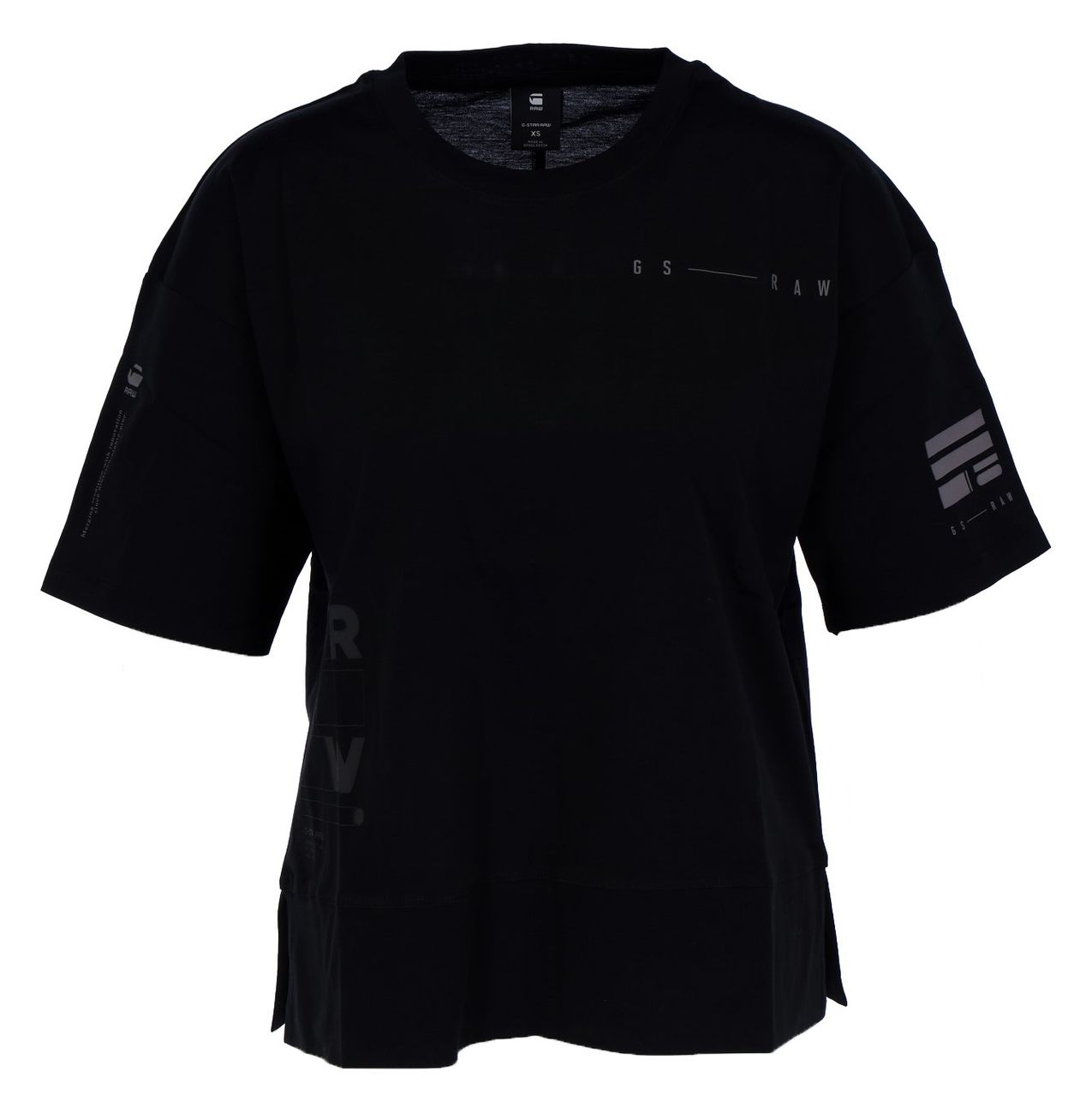 G-STAR RAW DENIM SMALL GR CARRNI R LOOSE T Damen T-Shirt - G-Star Raw Denim - SAGATOO - 8719771078942