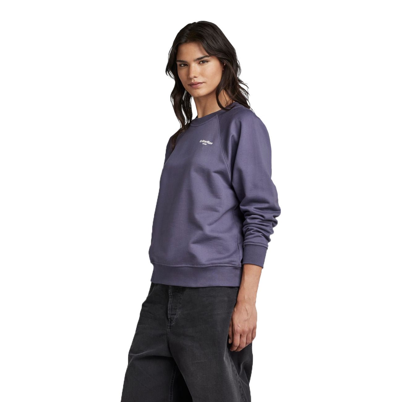 G-STAR RAW DENIM STAFF GR R SWEATSHIRT Damen Sweatshirt - G-Star Raw Denim - SAGATOO - 8720347217269