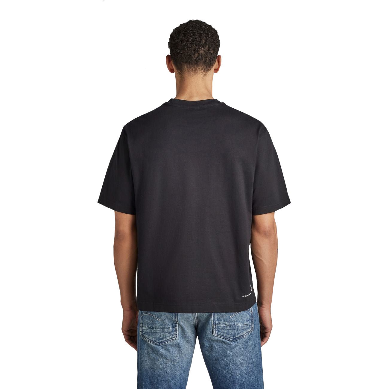 G-STAR RAW DENIM STENCIL CENTER GRAPHIC BOXY T-SHIRT Herren T-Shirt - G-Star Raw Denim - SAGATOO - 8720346868639