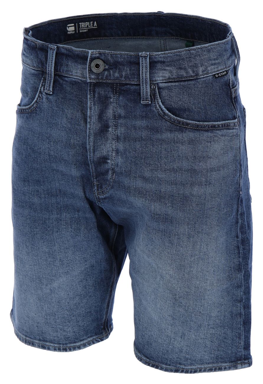 G-STAR RAW DENIM TRIPLE A DENIM SHORTS HERREN STRAIGHT FIT - G-Star Raw Denim - SAGATOO - 8719772897504